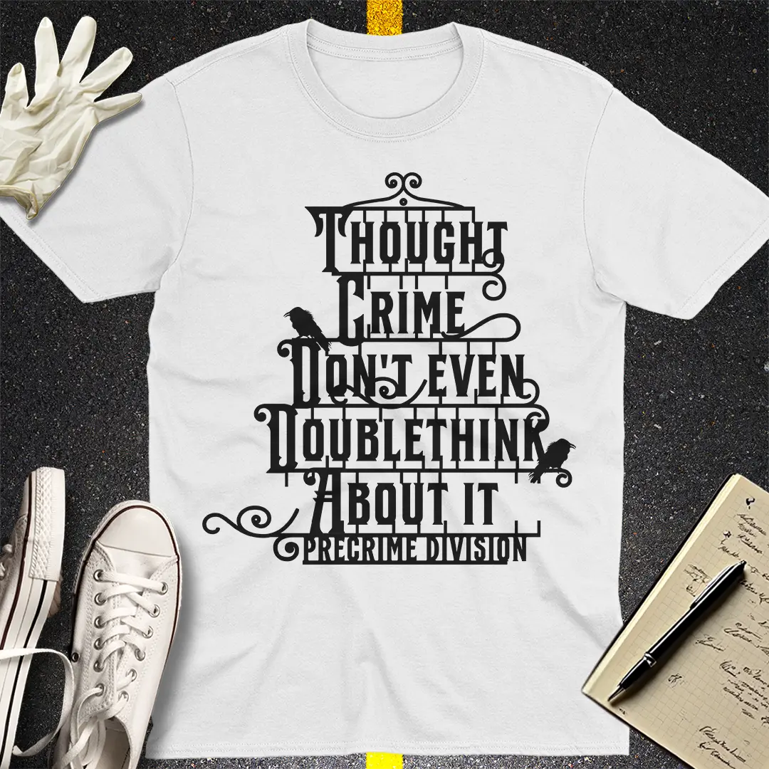 Crows Before Bros T-shirt - White