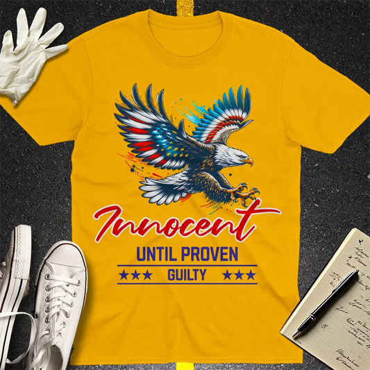 Crows Before Bros T-shirt - Gold