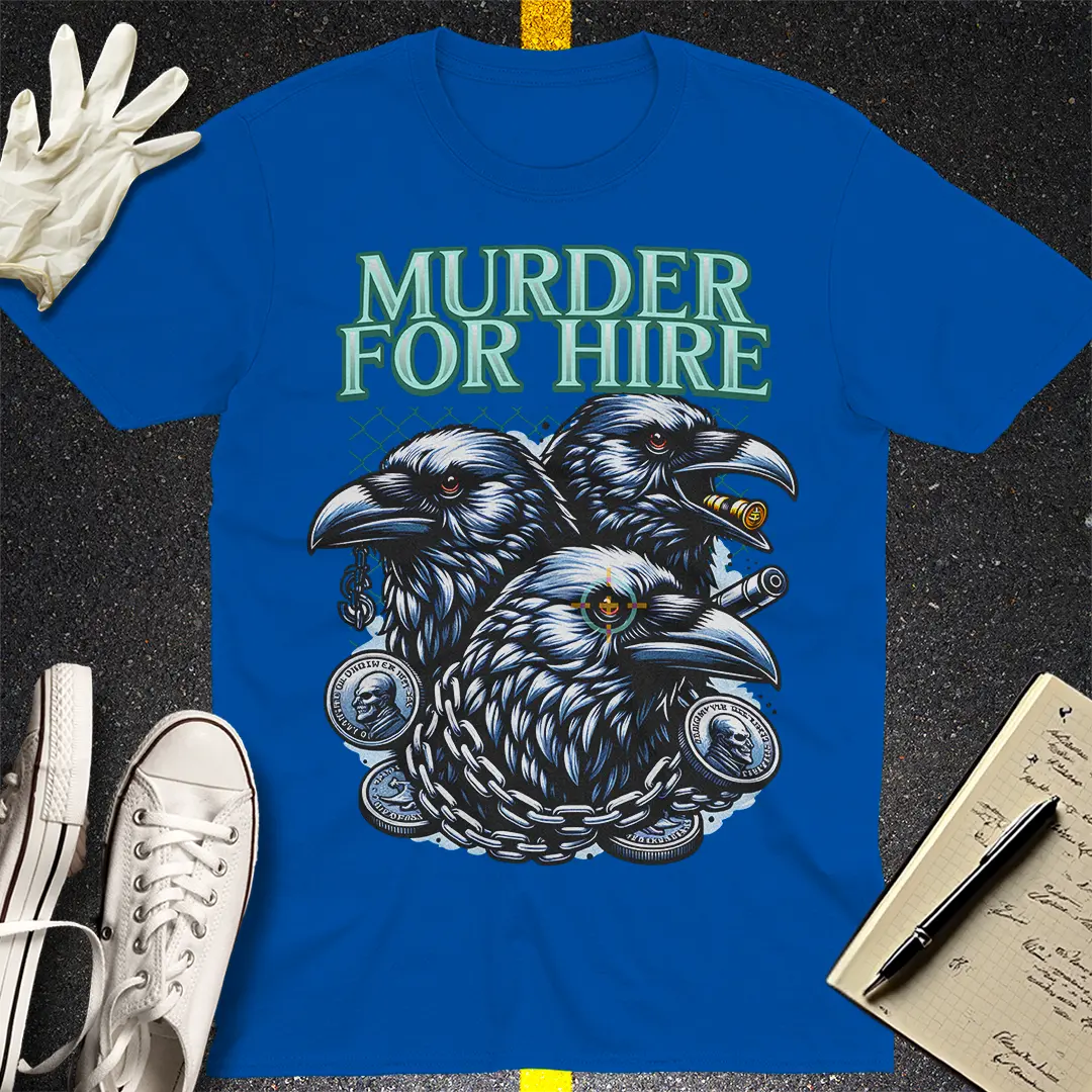 Crows Before Bros T-shirt - Royal