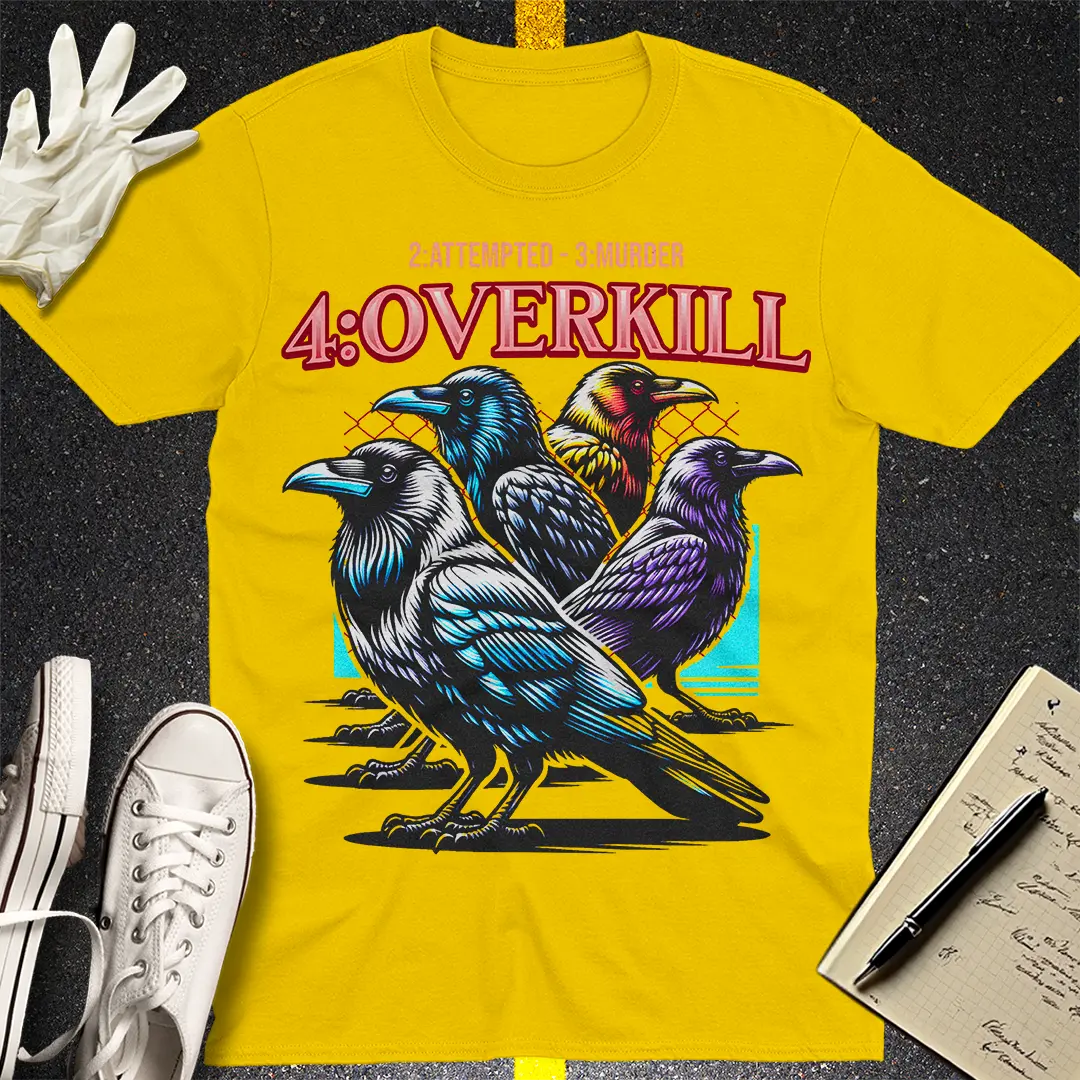 Crows Before Bros T-shirt - Daisy