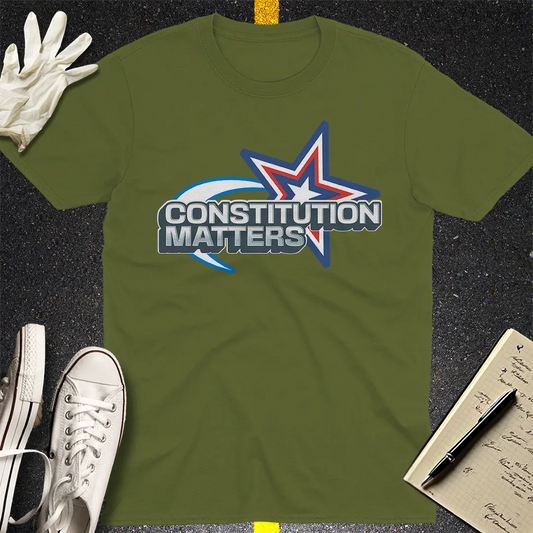 Crows Before Bros T-shirt - Military Green