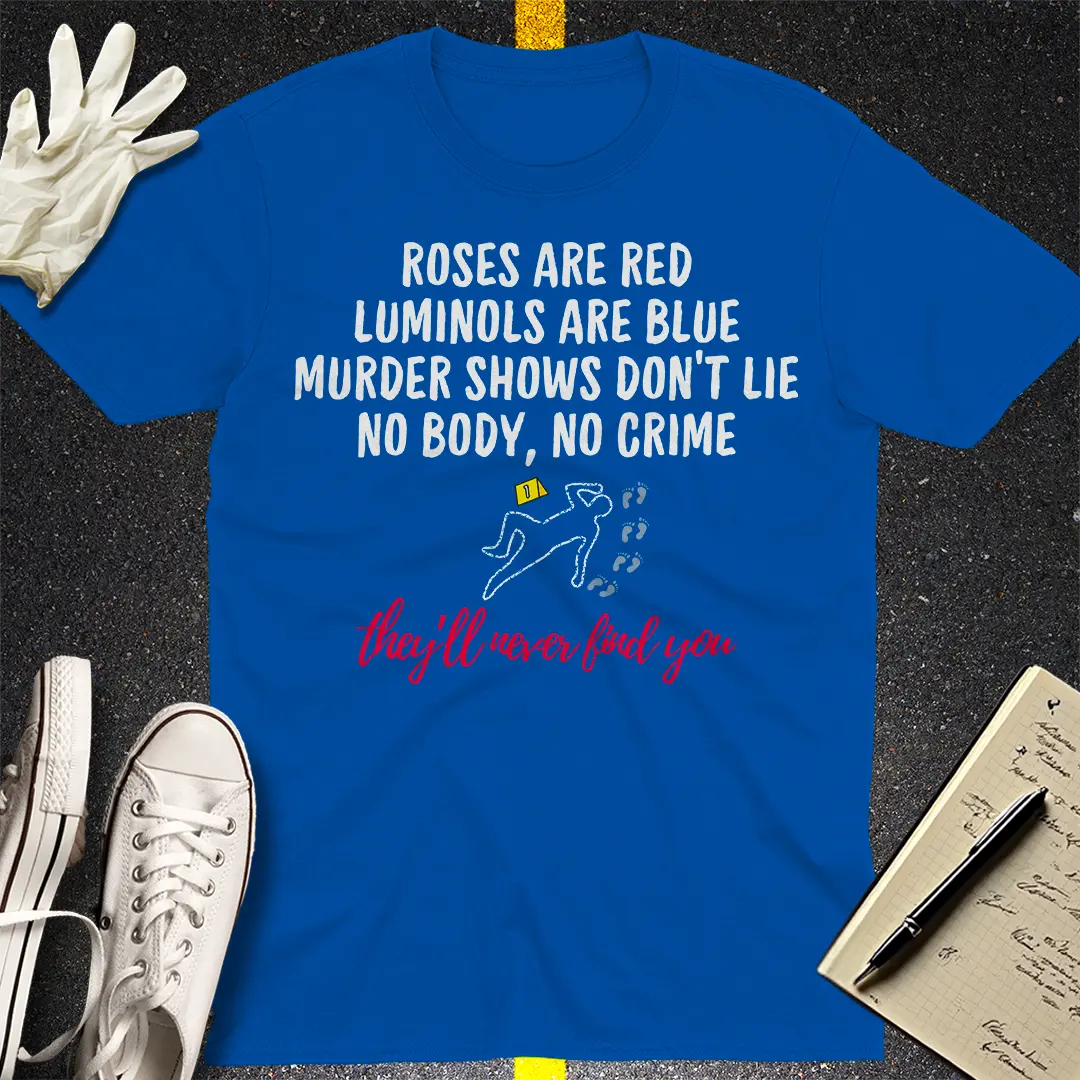 Crows Before Bros T-shirt - Royal