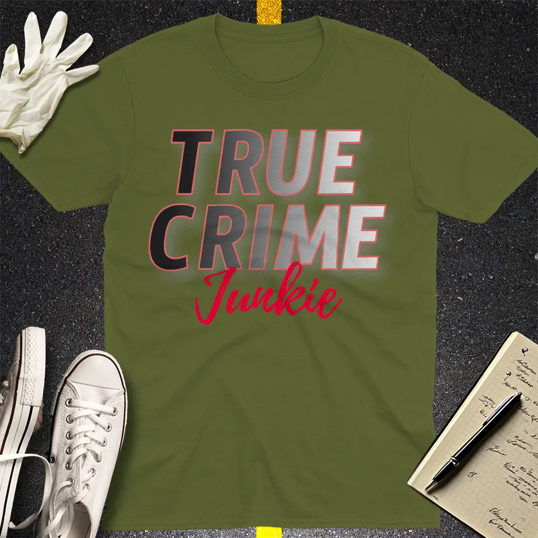 Crows Before Bros T-shirt - Military Green