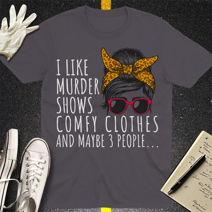 Crows Before Bros T-shirt - Charcoal