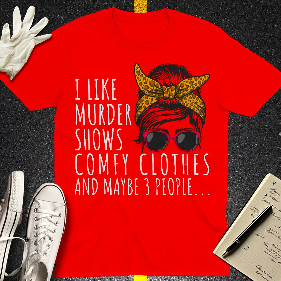 Crows Before Bros T-shirt - Red
