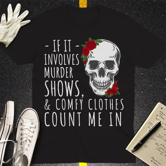 Crows Before Bros T-shirt - Black