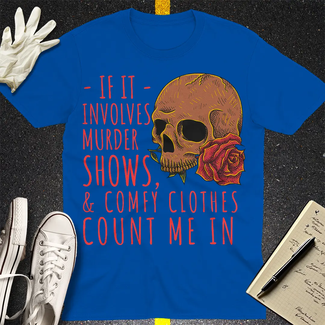 Crows Before Bros T-shirt - Royal