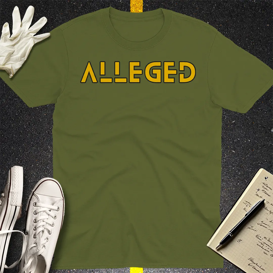 Crows Before Bros T-shirt - Military Green