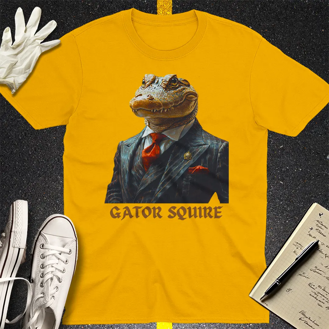 Crows Before Bros T-shirt - Gold
