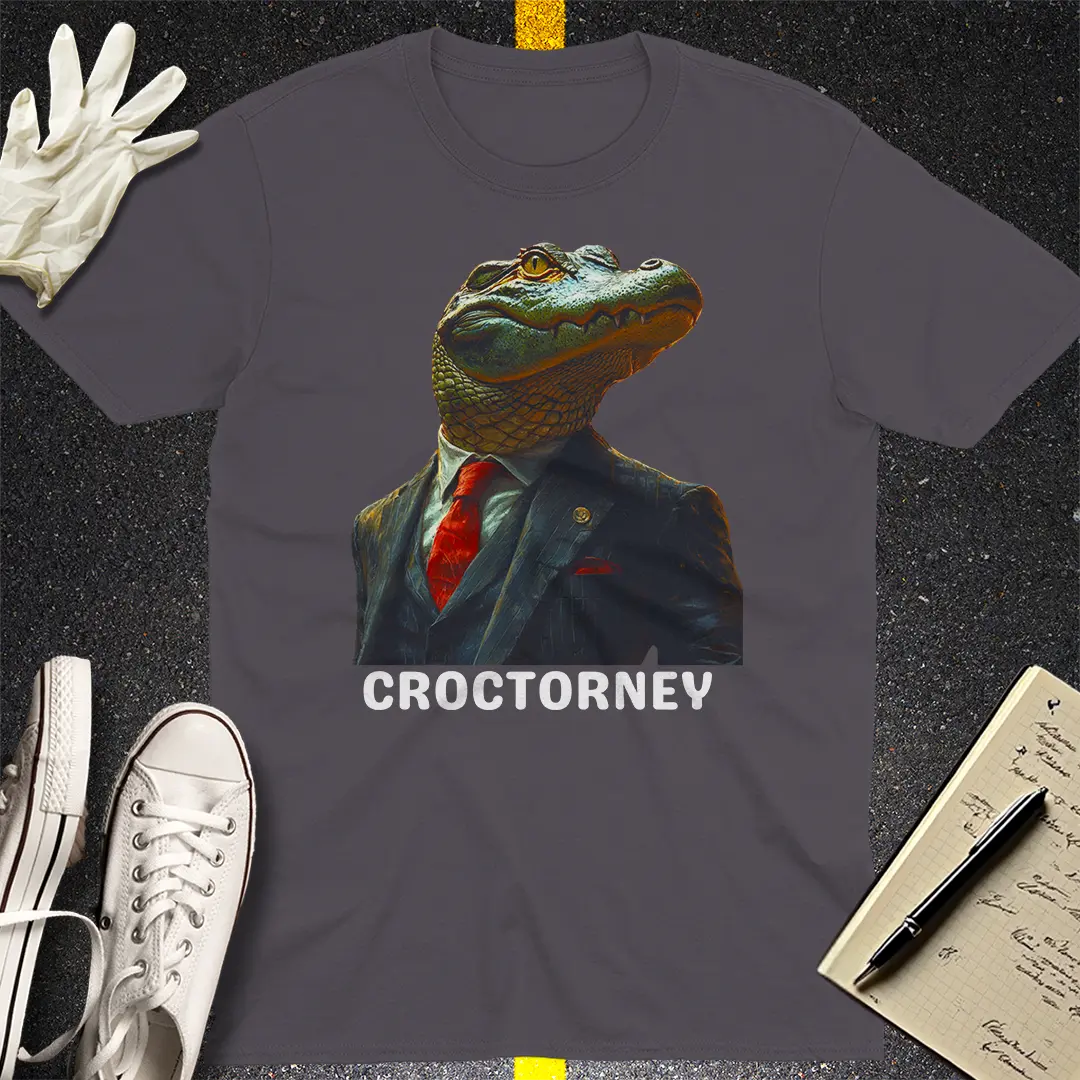 Crows Before Bros T-shirt - Charcoal