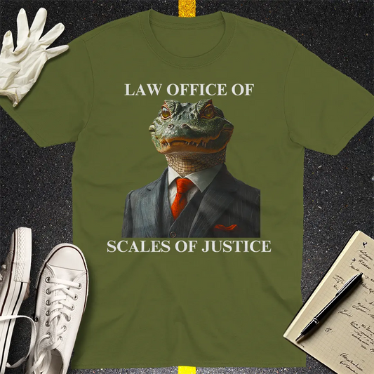 Crows Before Bros T-shirt - Military Green