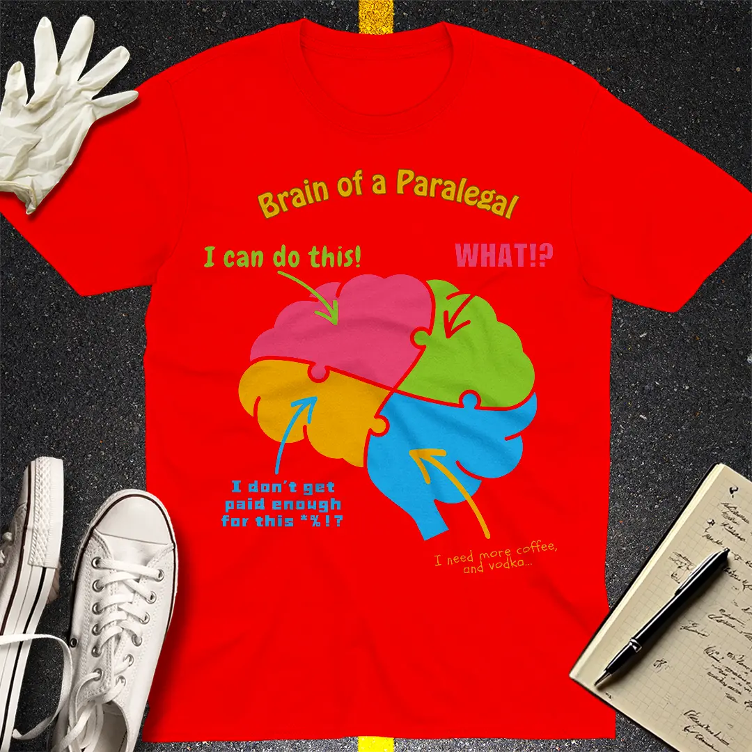 Crows Before Bros T-shirt - Red