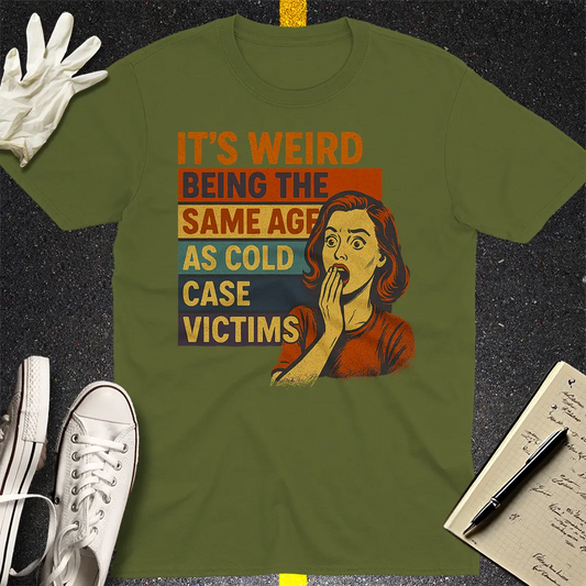 Crows Before Bros T-shirt - Military Green