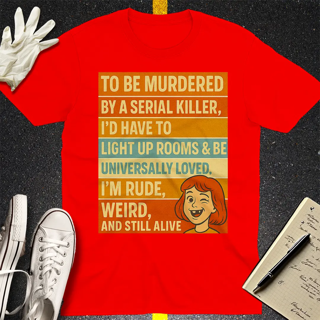 Crows Before Bros T-shirt - Red