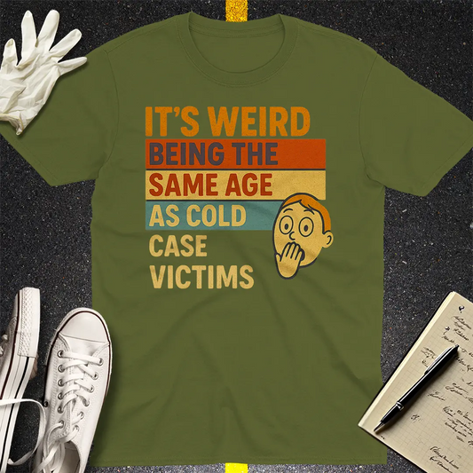 Crows Before Bros T-shirt - Military Green