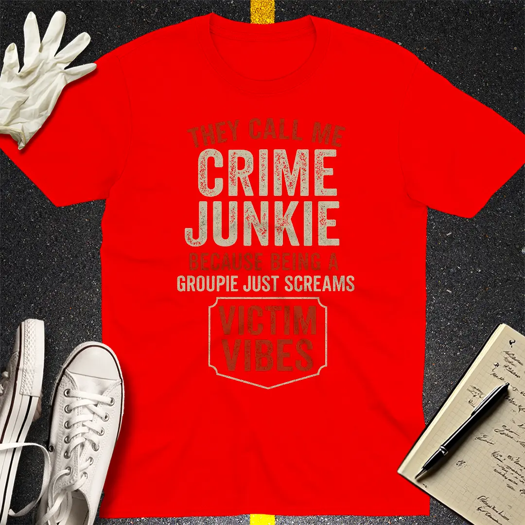 Crows Before Bros T-shirt - Red