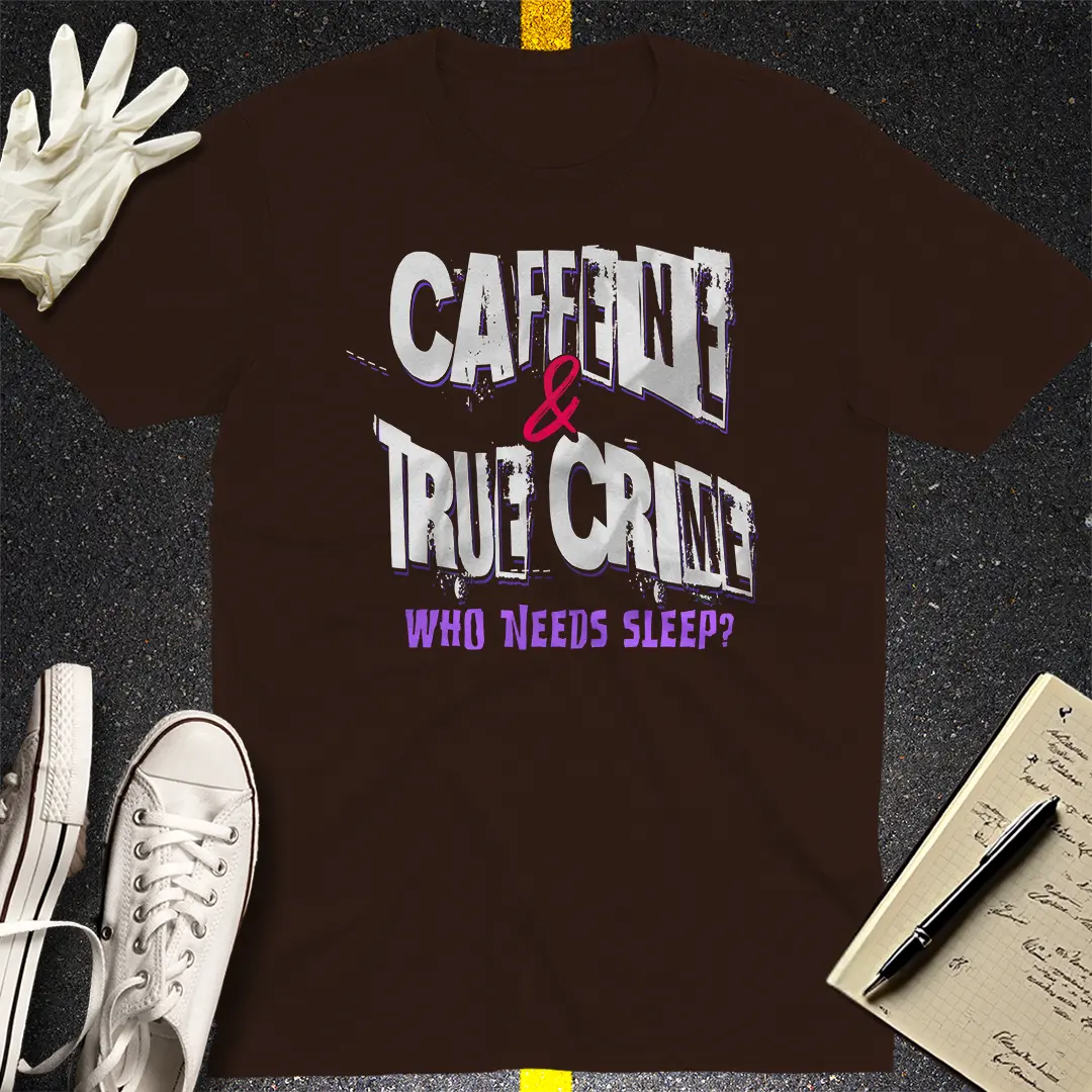 Crows Before Bros T-shirt - Dark Chocolate