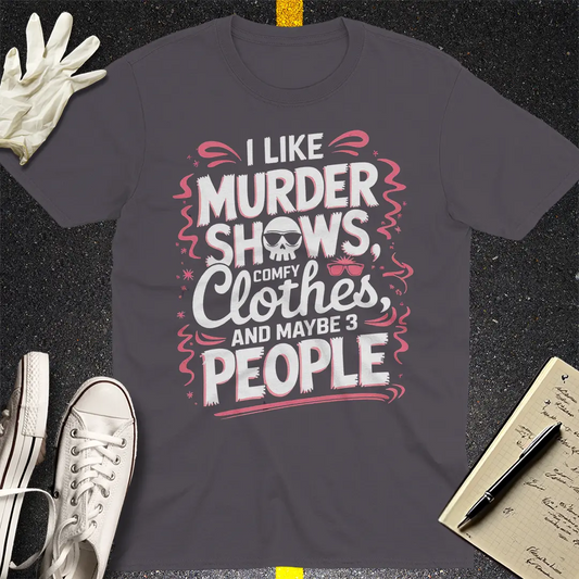 Crows Before Bros T-shirt - Charcoal