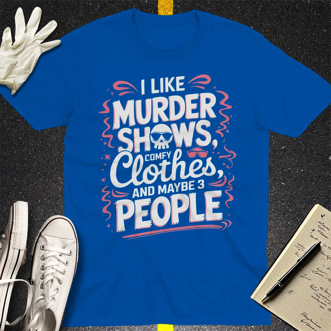 Crows Before Bros T-shirt - Royal