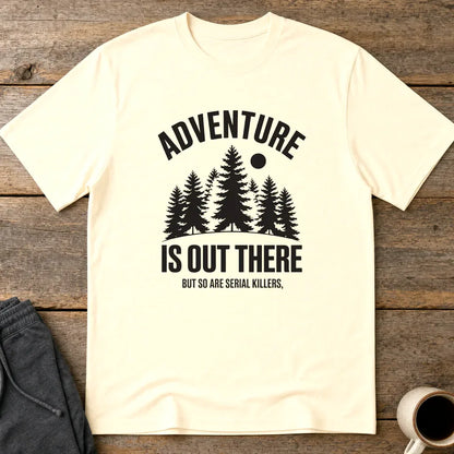Adventure & Serial Killers T-Shirt - Natural