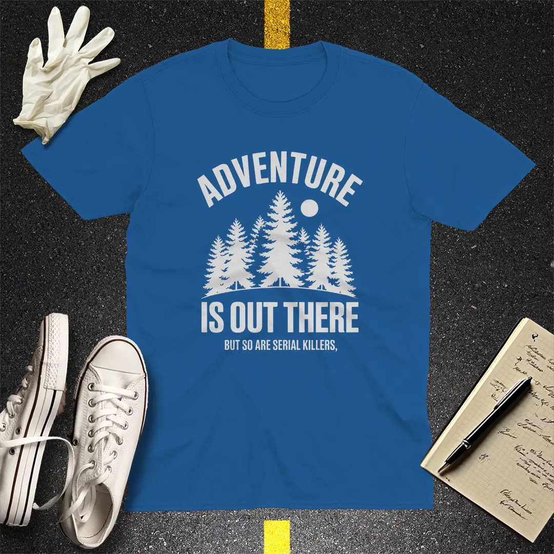 Adventure & Serial Killers T-Shirt - Royal