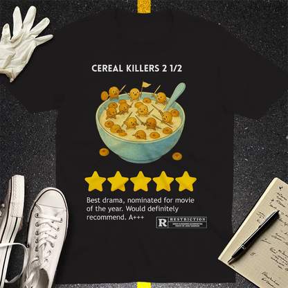 Crows Before Bros T-shirt - Black