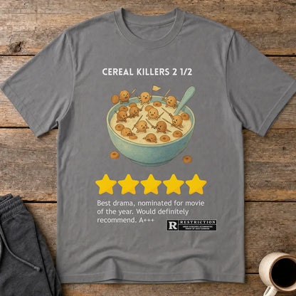 Cereal Warfare T-Shirt - Charcoal