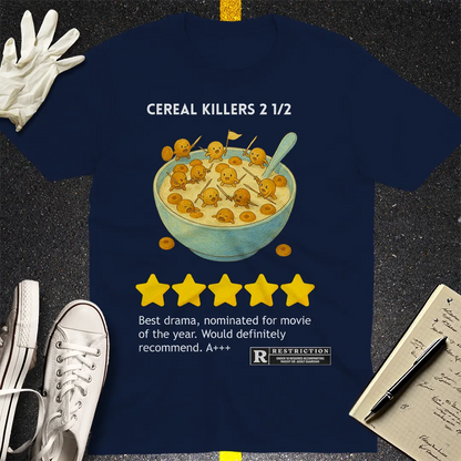 Crows Before Bros T-shirt - Navy