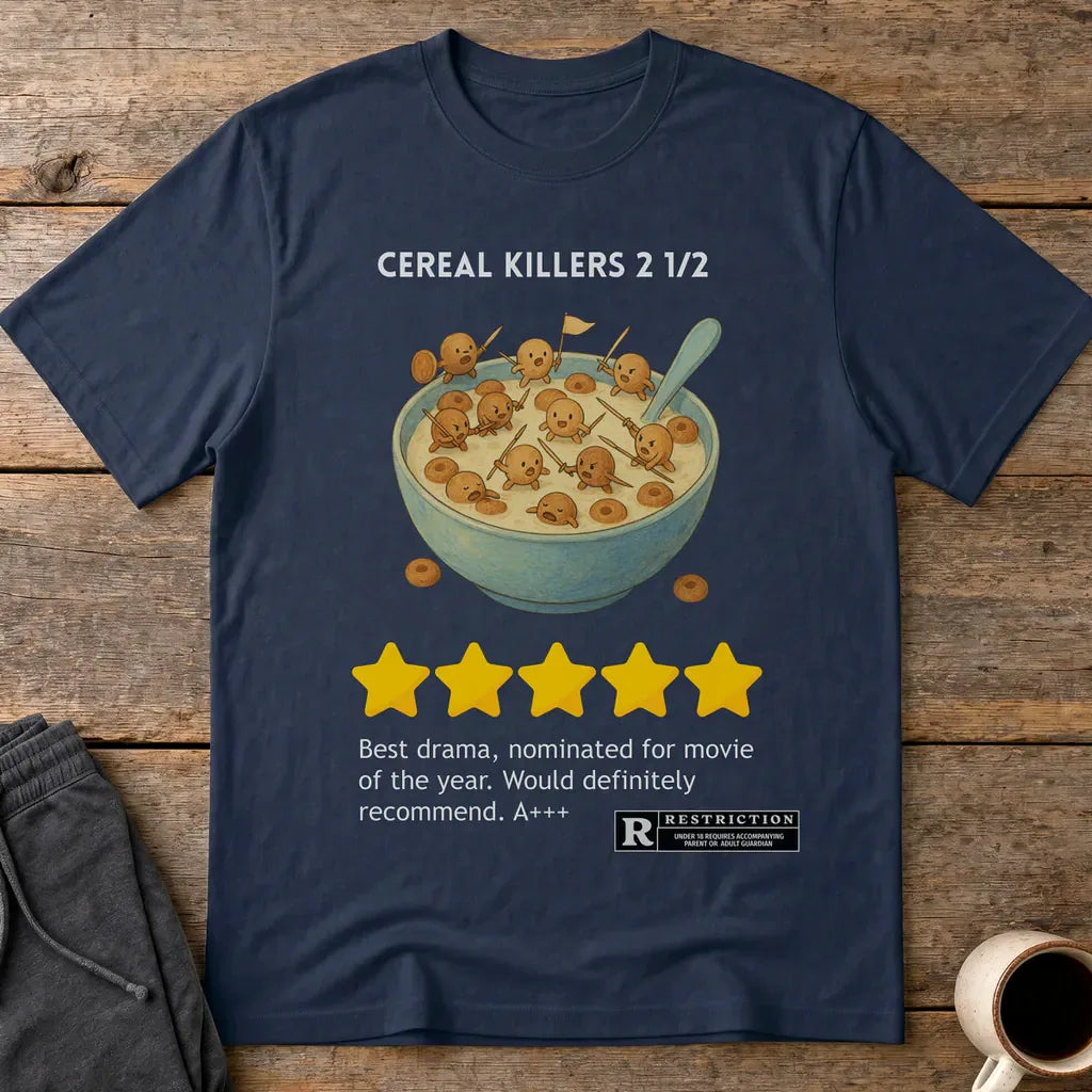 Cereal Warfare T-Shirt - Navy