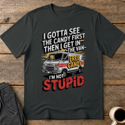 Not Stupid Candy Van T-Shirt - Black