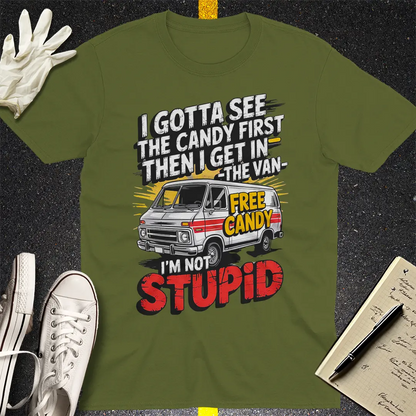 Crows Before Bros T-shirt - Military Green