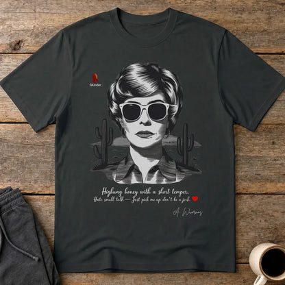Highway Honey T-Shirt - Black