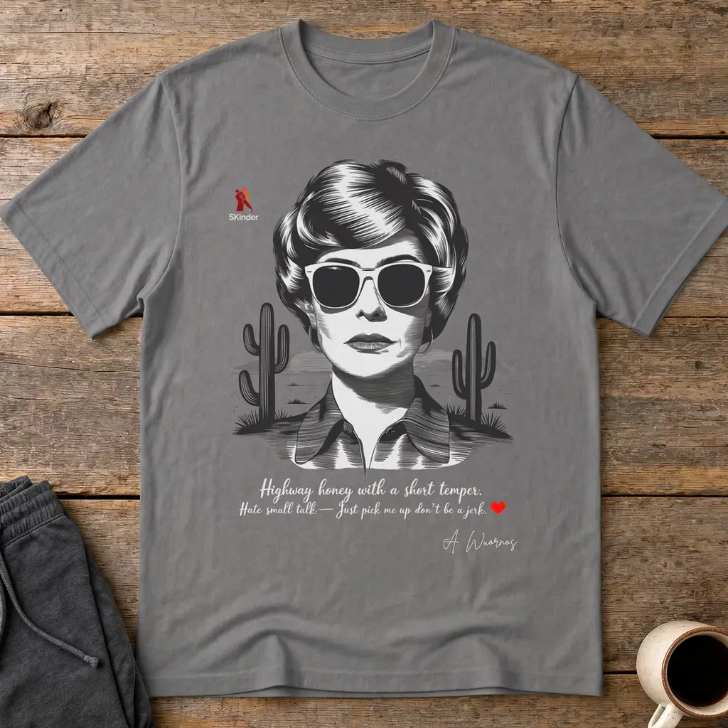 Highway Honey T-Shirt - Charcoal