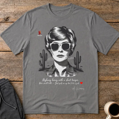 Highway Honey T-Shirt - Charcoal