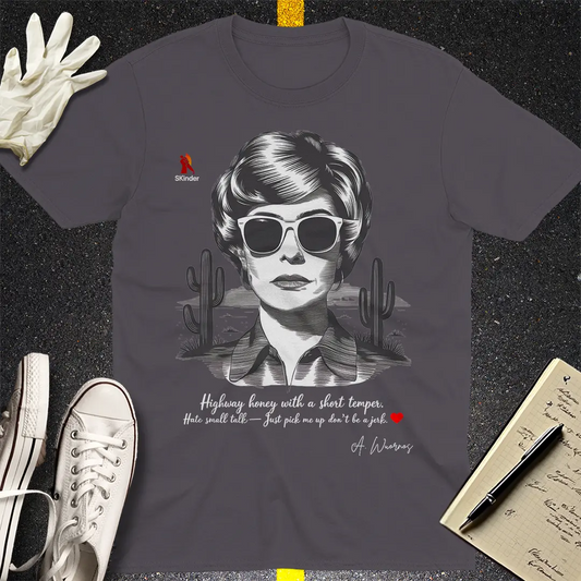 Crows Before Bros T-shirt - Charcoal