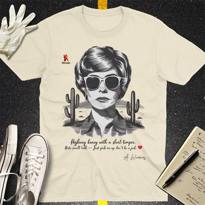 Crows Before Bros T-shirt - Natural