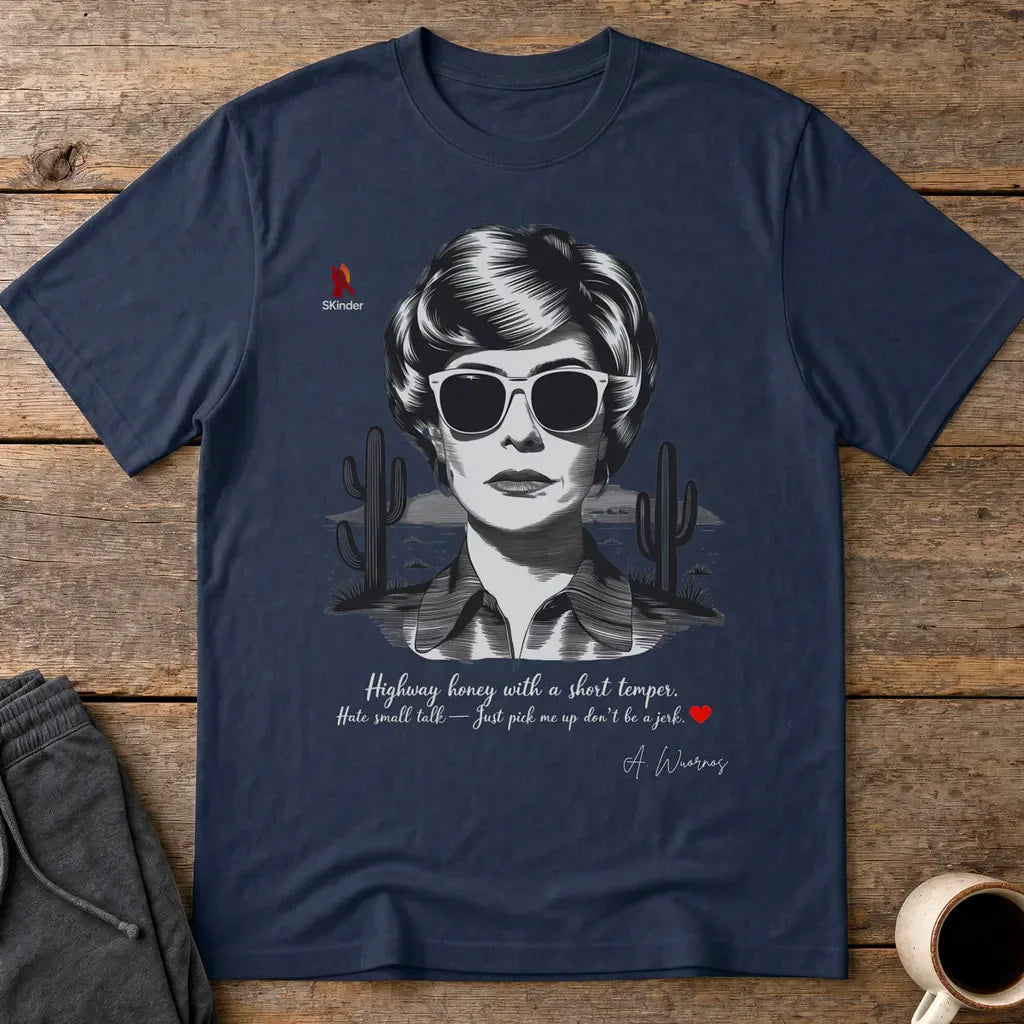 Highway Honey T-Shirt - Navy
