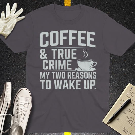 Crows Before Bros T-shirt - Charcoal