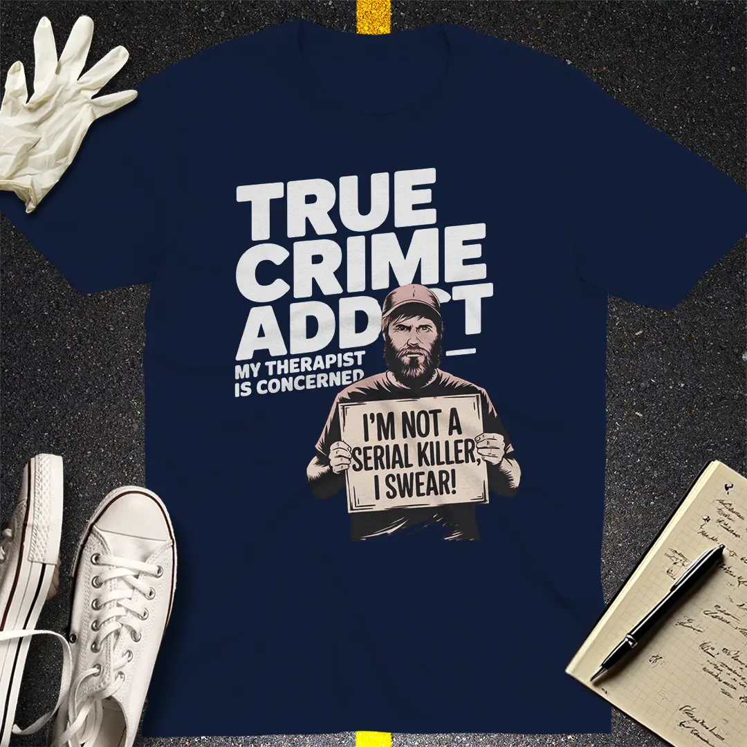 Crows Before Bros T-shirt - Navy