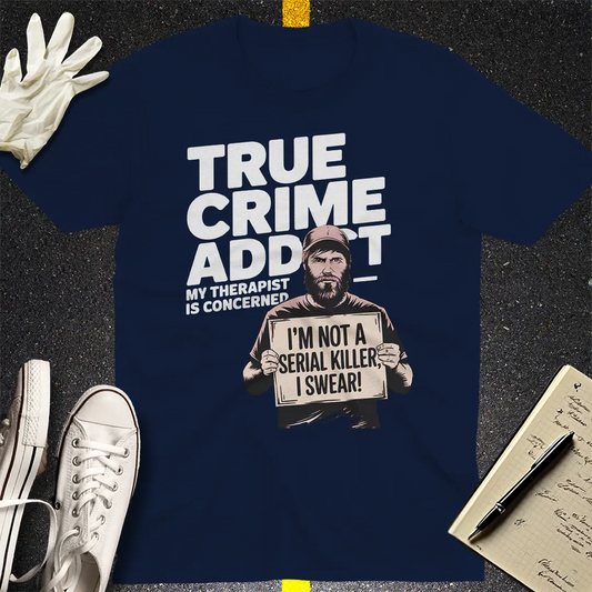 Crows Before Bros T-shirt - Navy