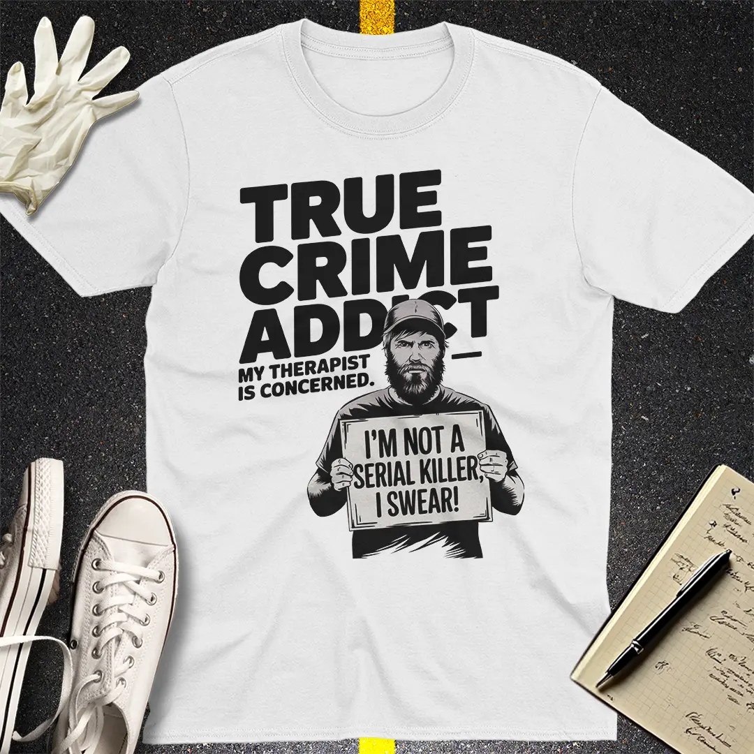 Crows Before Bros T-shirt - White