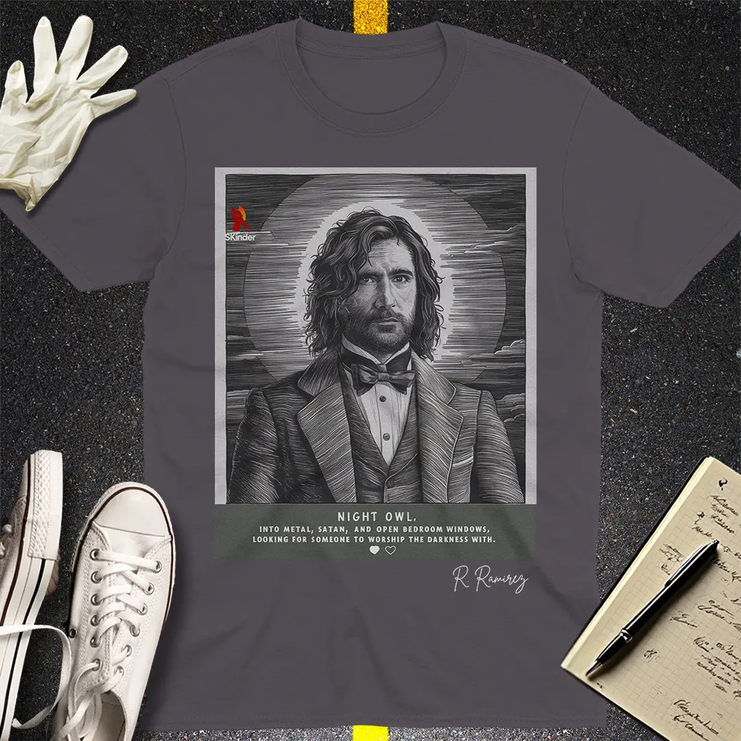 Crows Before Bros T-shirt - Charcoal