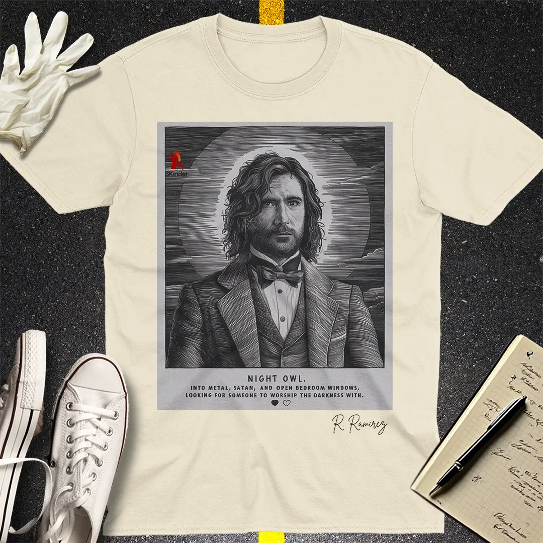 Crows Before Bros T-shirt - Natural