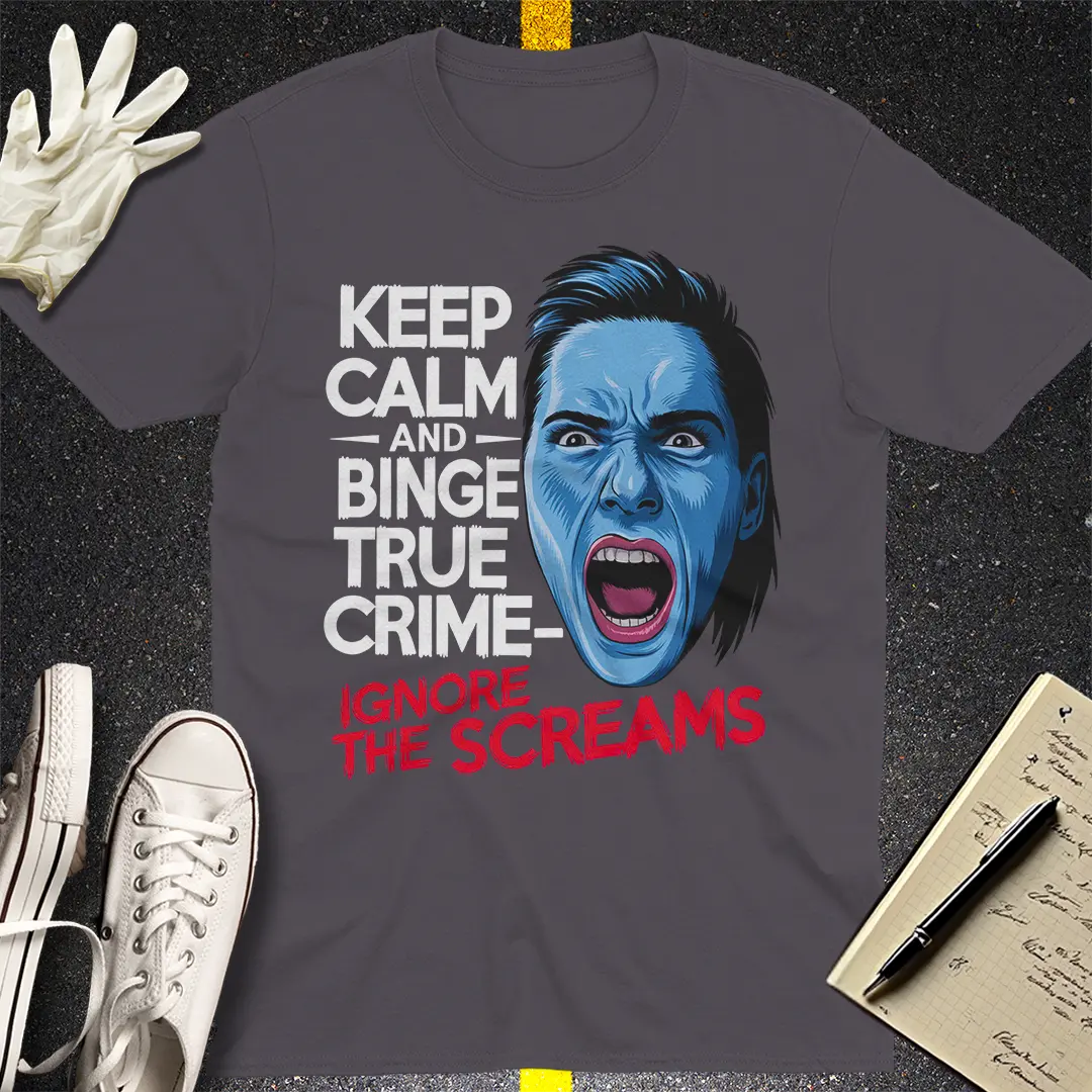 Crows Before Bros T-shirt - Charcoal