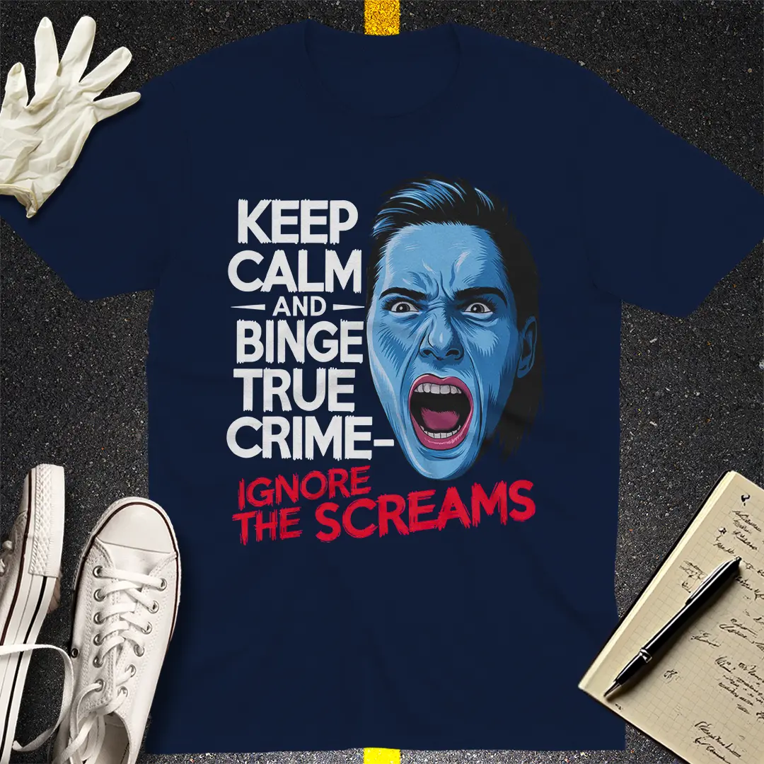 Crows Before Bros T-shirt - Navy