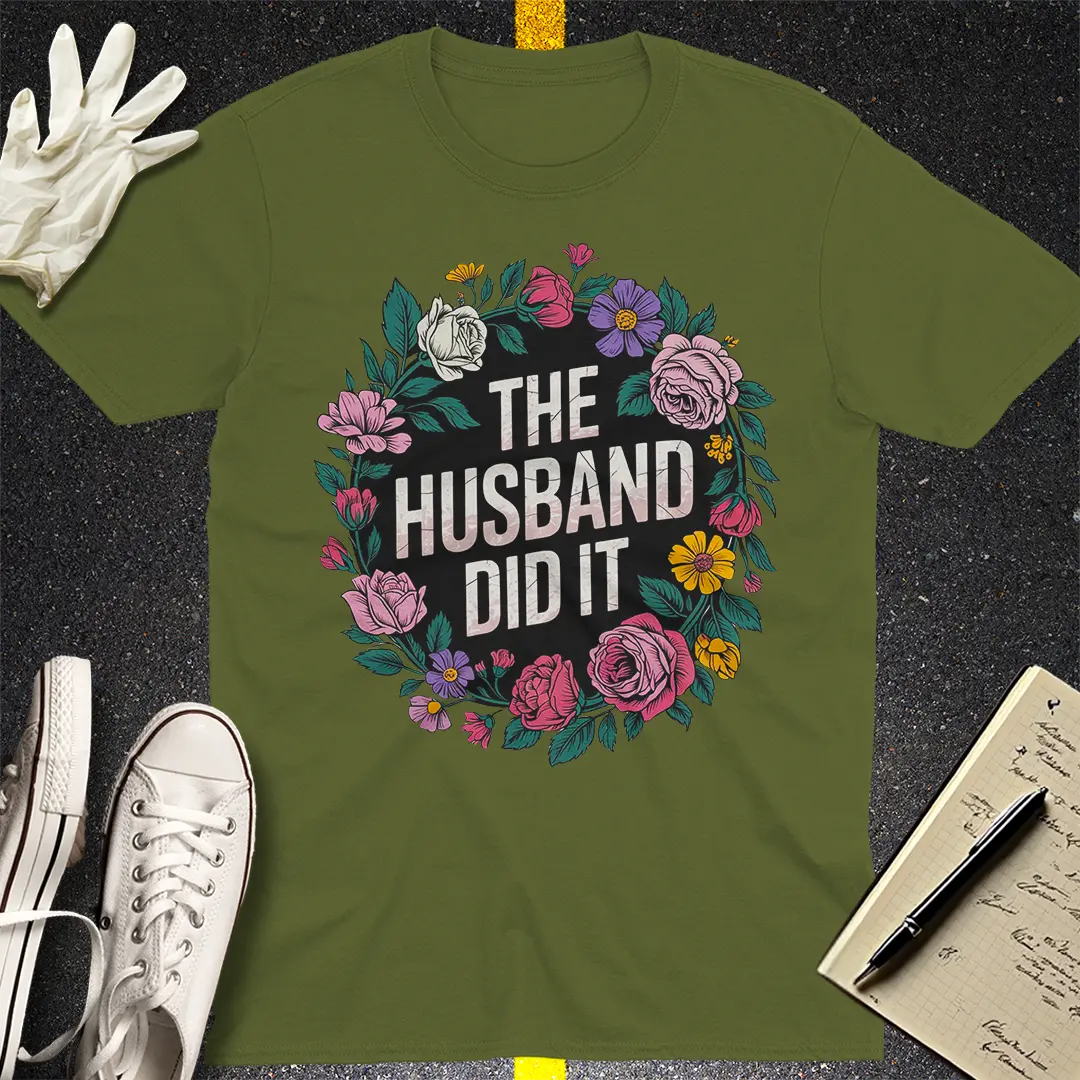 Crows Before Bros T-shirt - Military Green