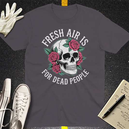 Crows Before Bros T-shirt - Charcoal