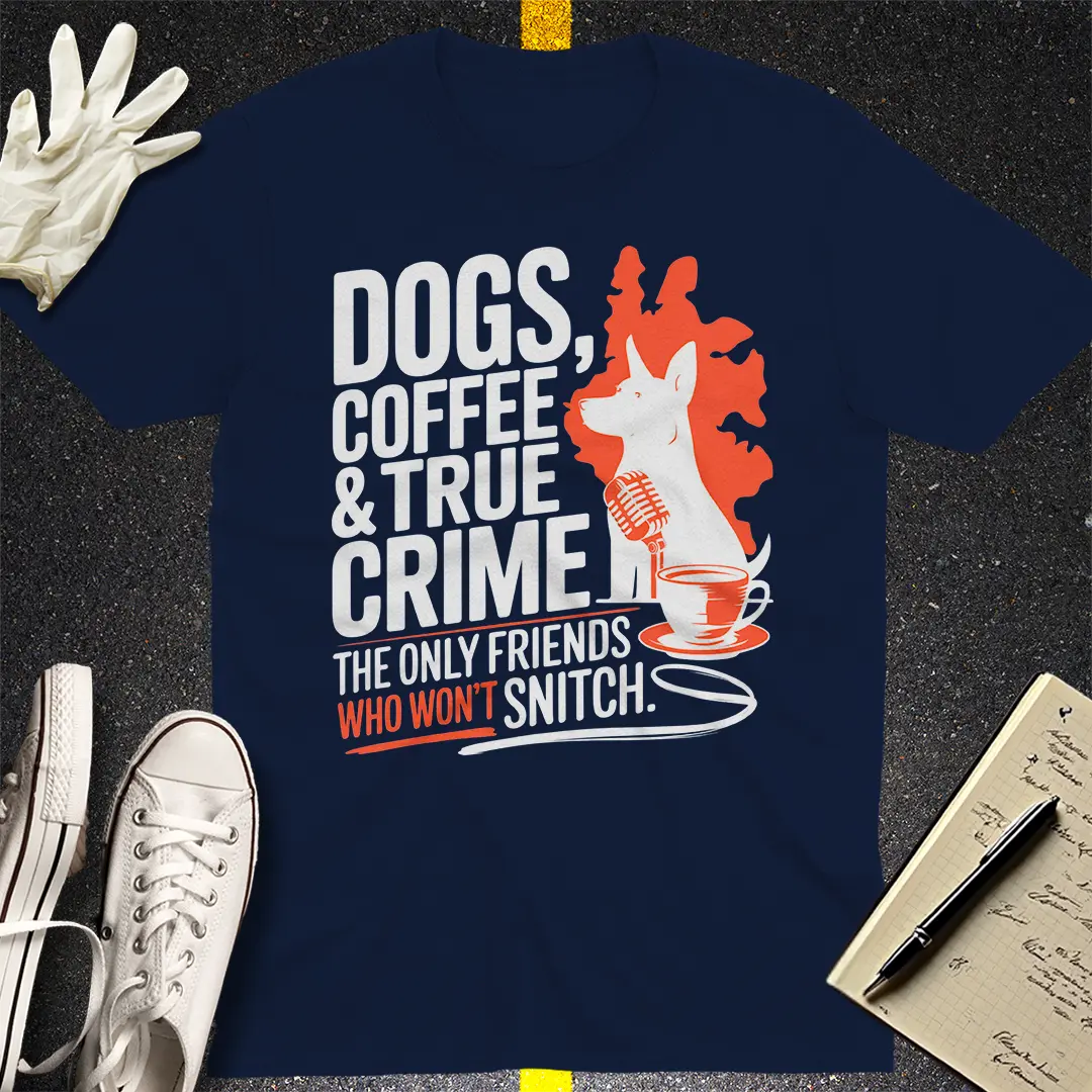 Crows Before Bros T-shirt - Navy