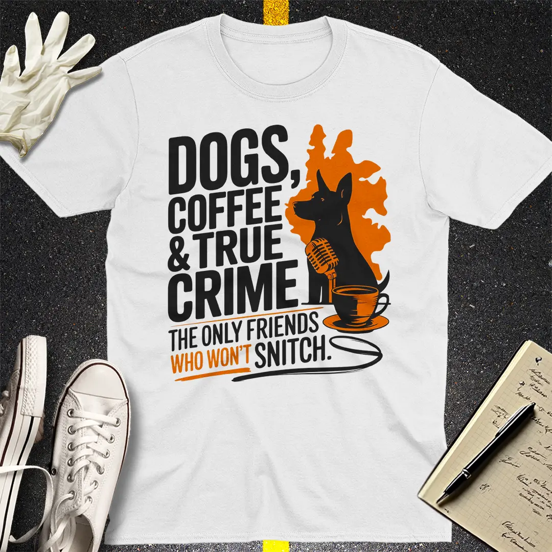 Crows Before Bros T-shirt - White