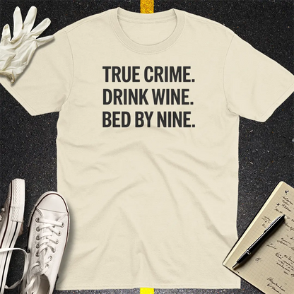 Crows Before Bros T-shirt - Natural